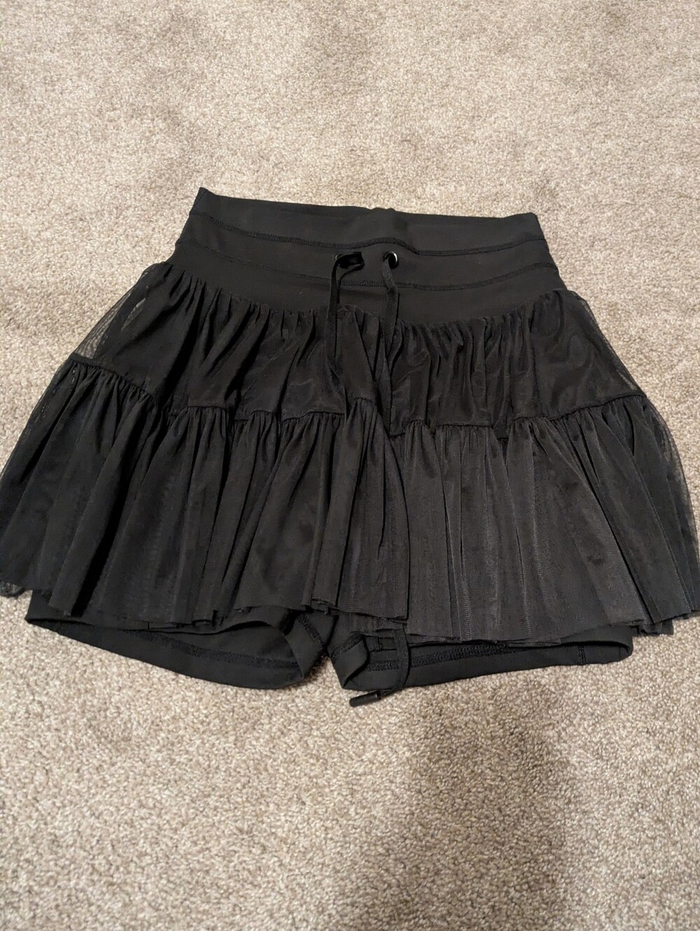 Popflex Pirouette Skort Black Size Small